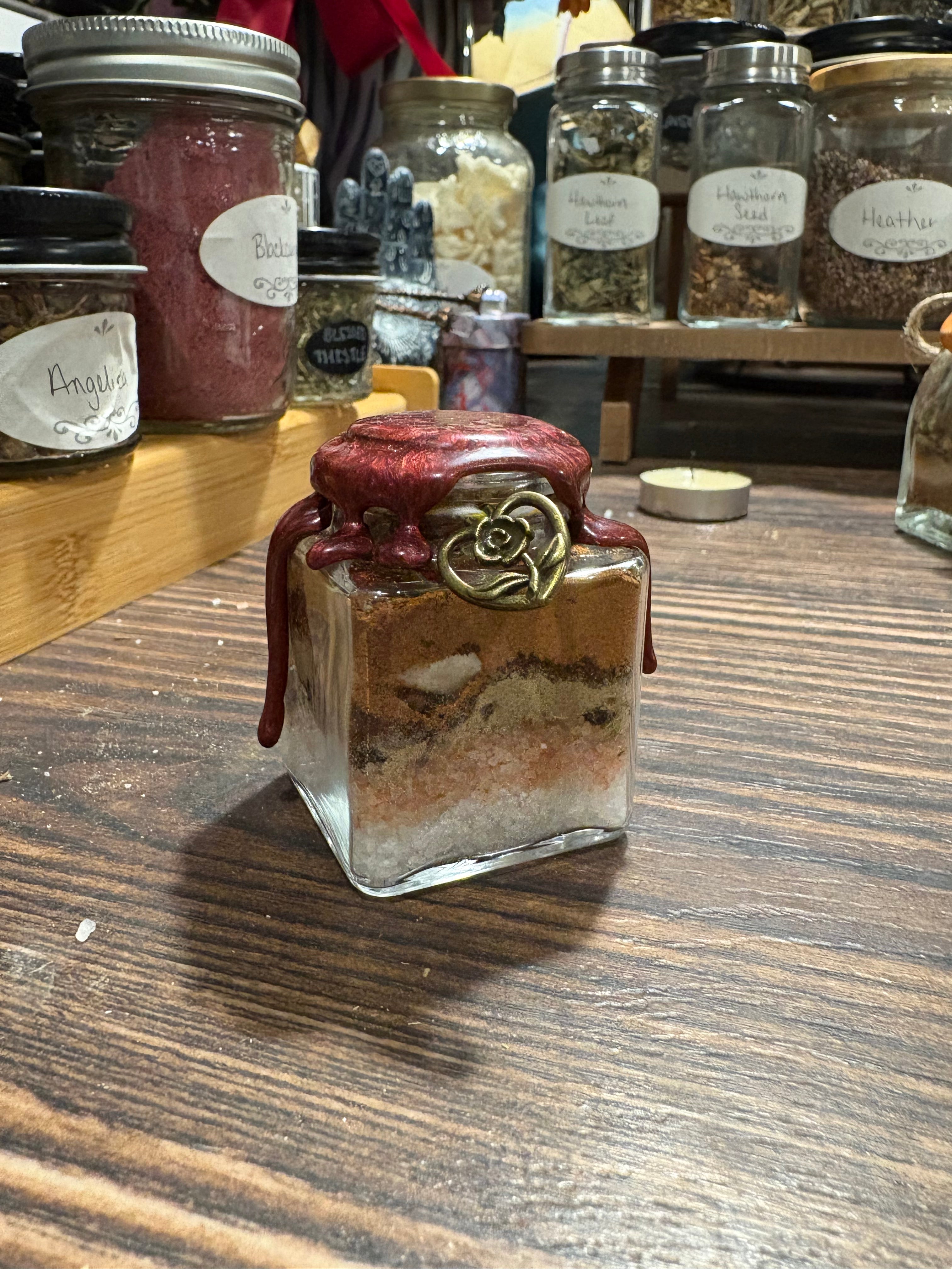 Medium Square Jar