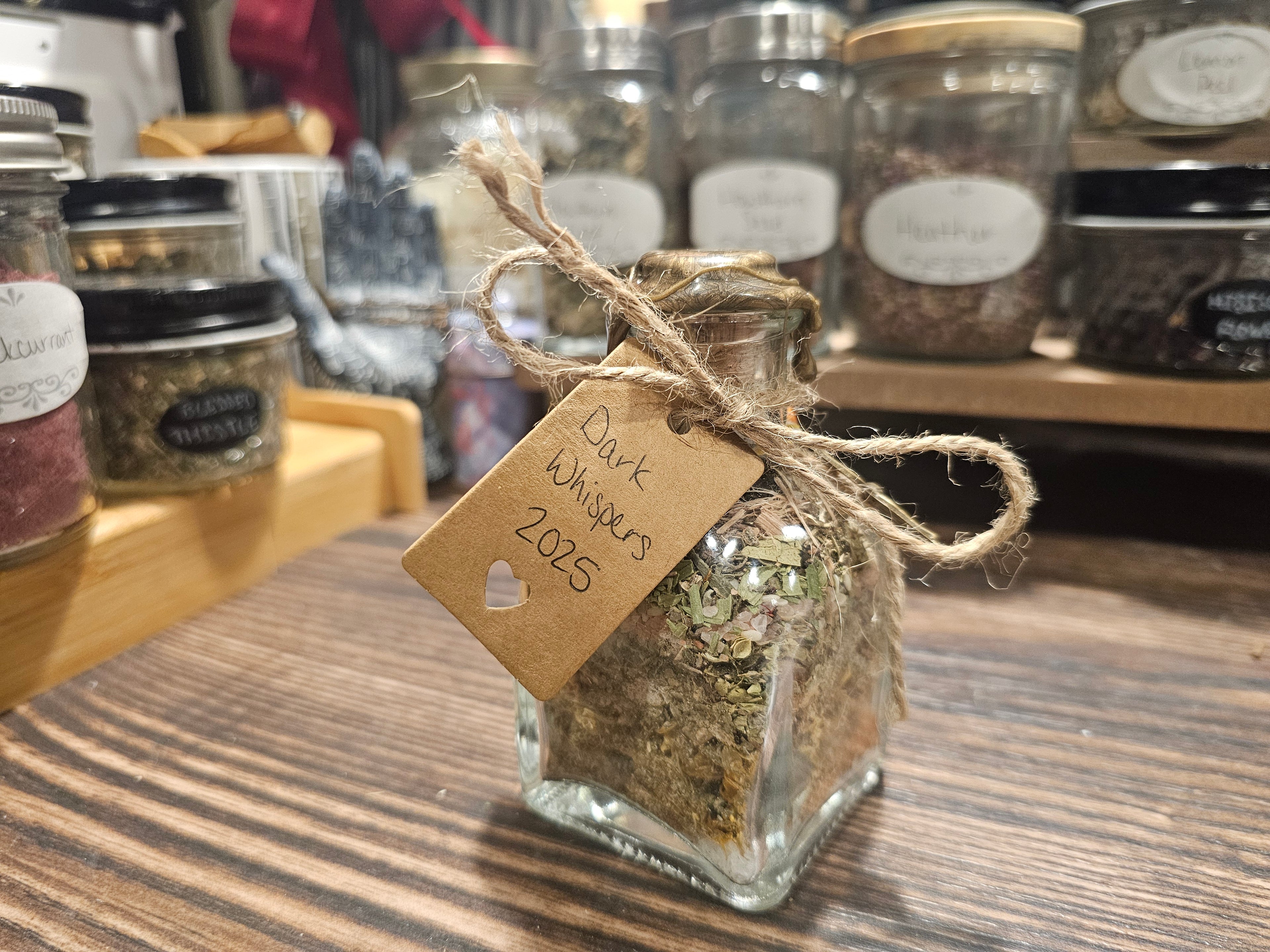Large Square Jar