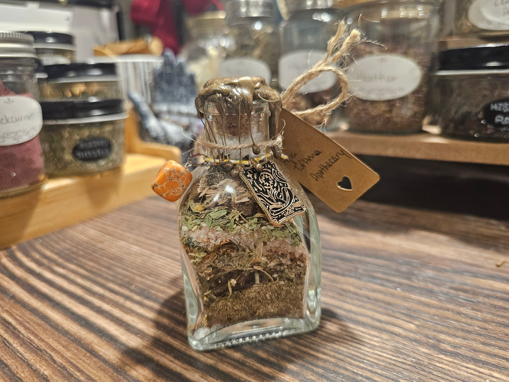 Large Square Jar