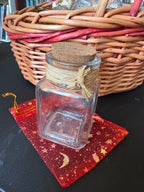 Large Square Jar